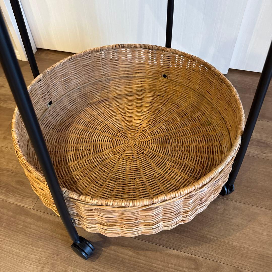 【海月さま専用】IKEAイケア　ルッバン　ワゴンテーブル　引き取り希望