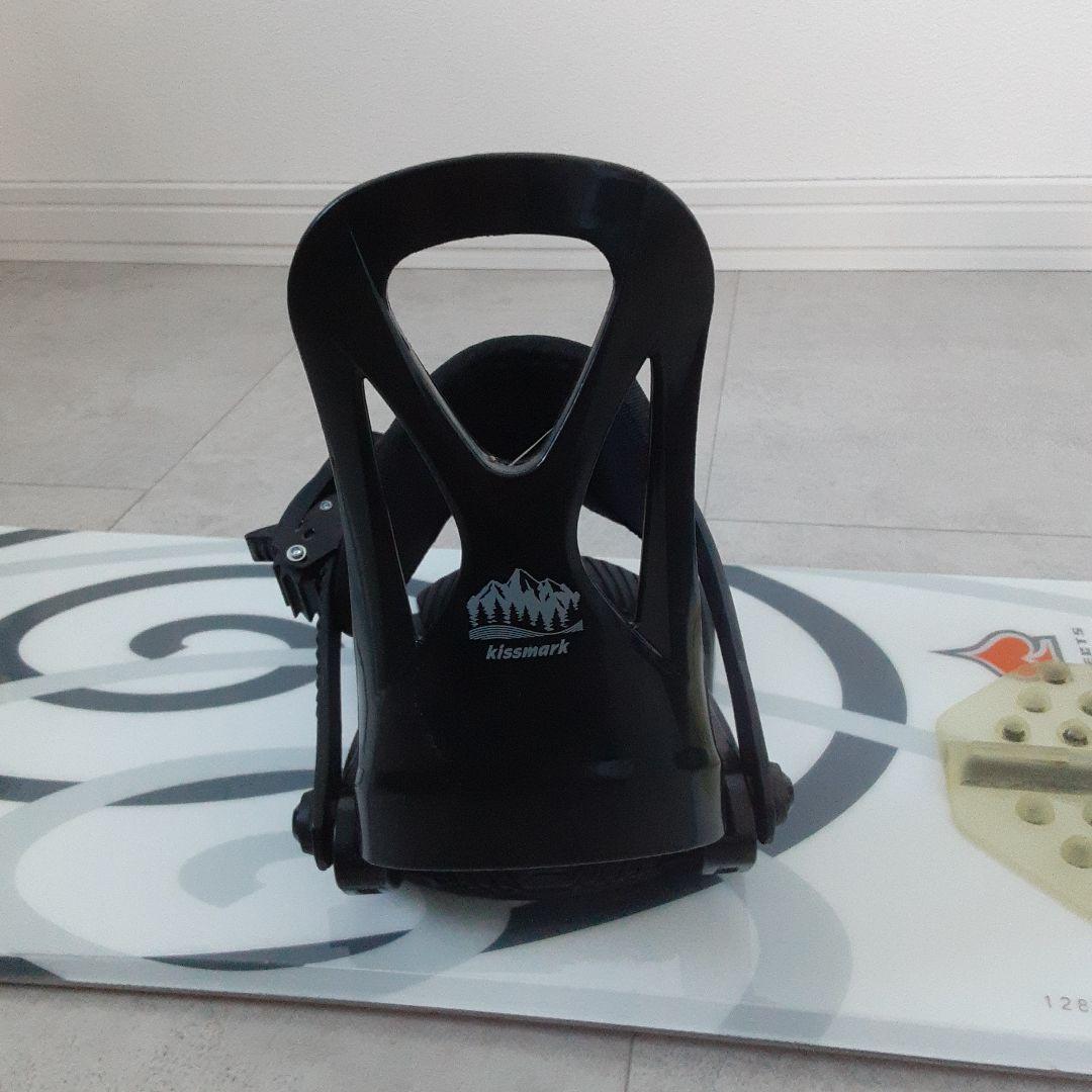 masso ジュニア スノーボードセット 128 キスマーク バインディング付き