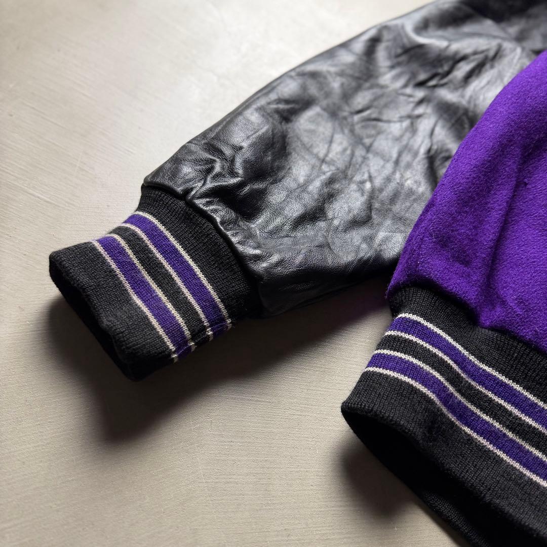 90s HOLLOWAY stadium jumper チェーンステッチ