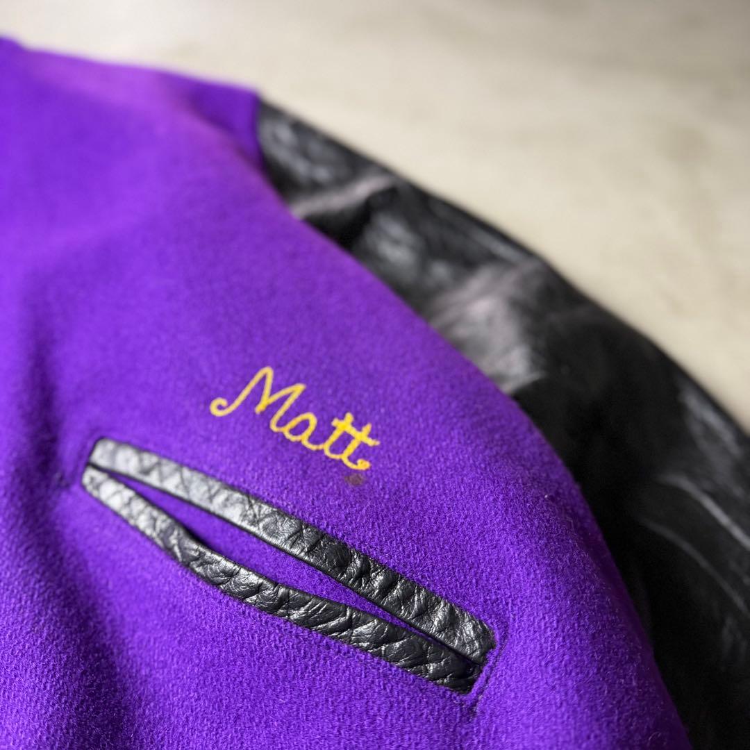 90s HOLLOWAY stadium jumper チェーンステッチ