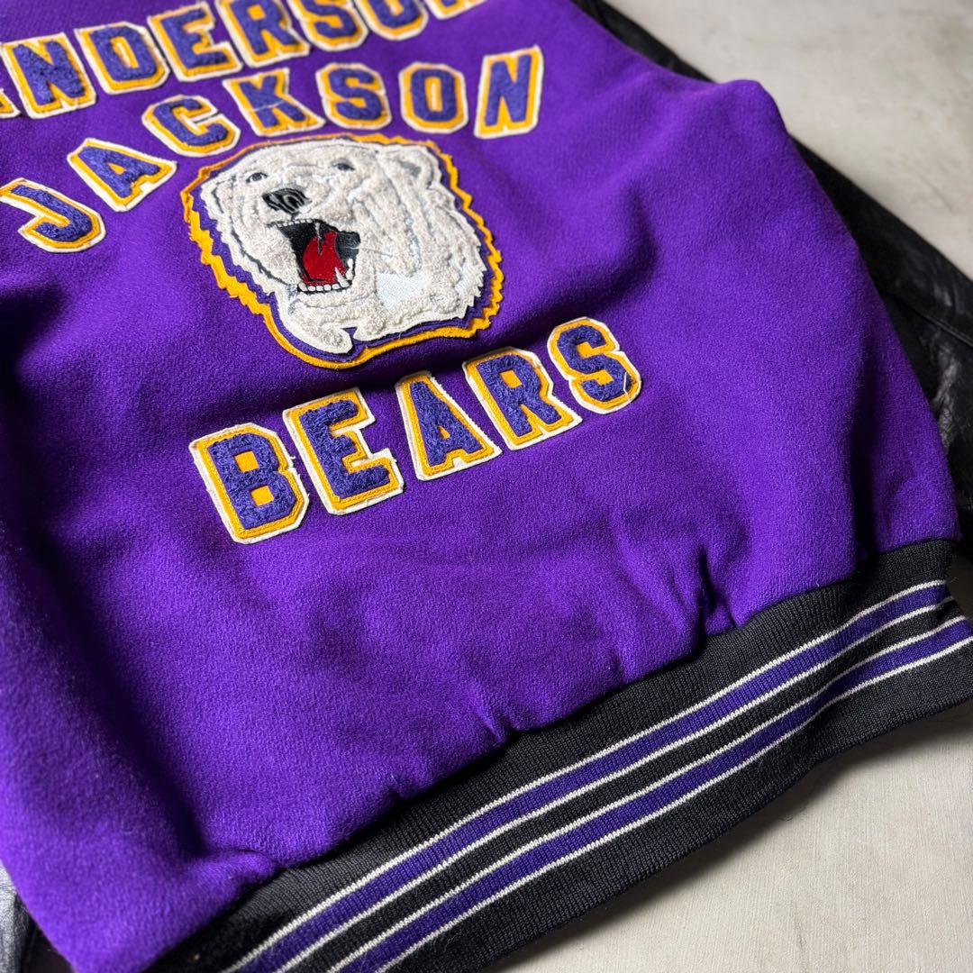 90s HOLLOWAY stadium jumper チェーンステッチ