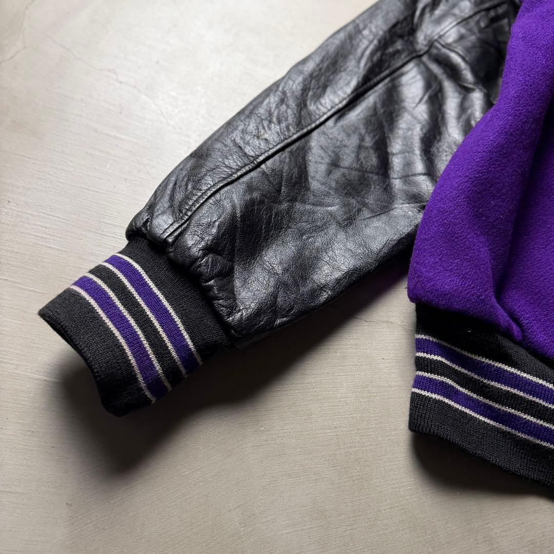 90s HOLLOWAY stadium jumper チェーンステッチ