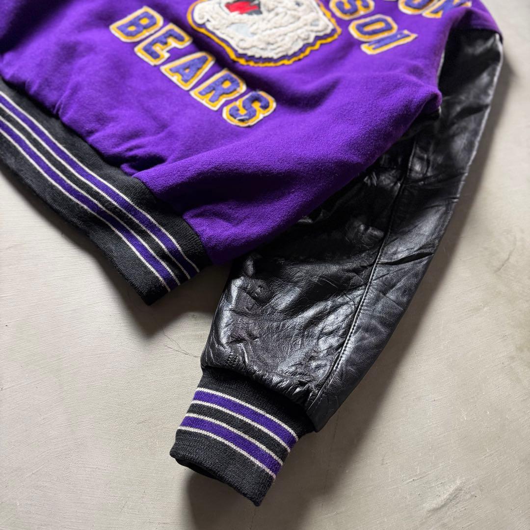 90s HOLLOWAY stadium jumper チェーンステッチ