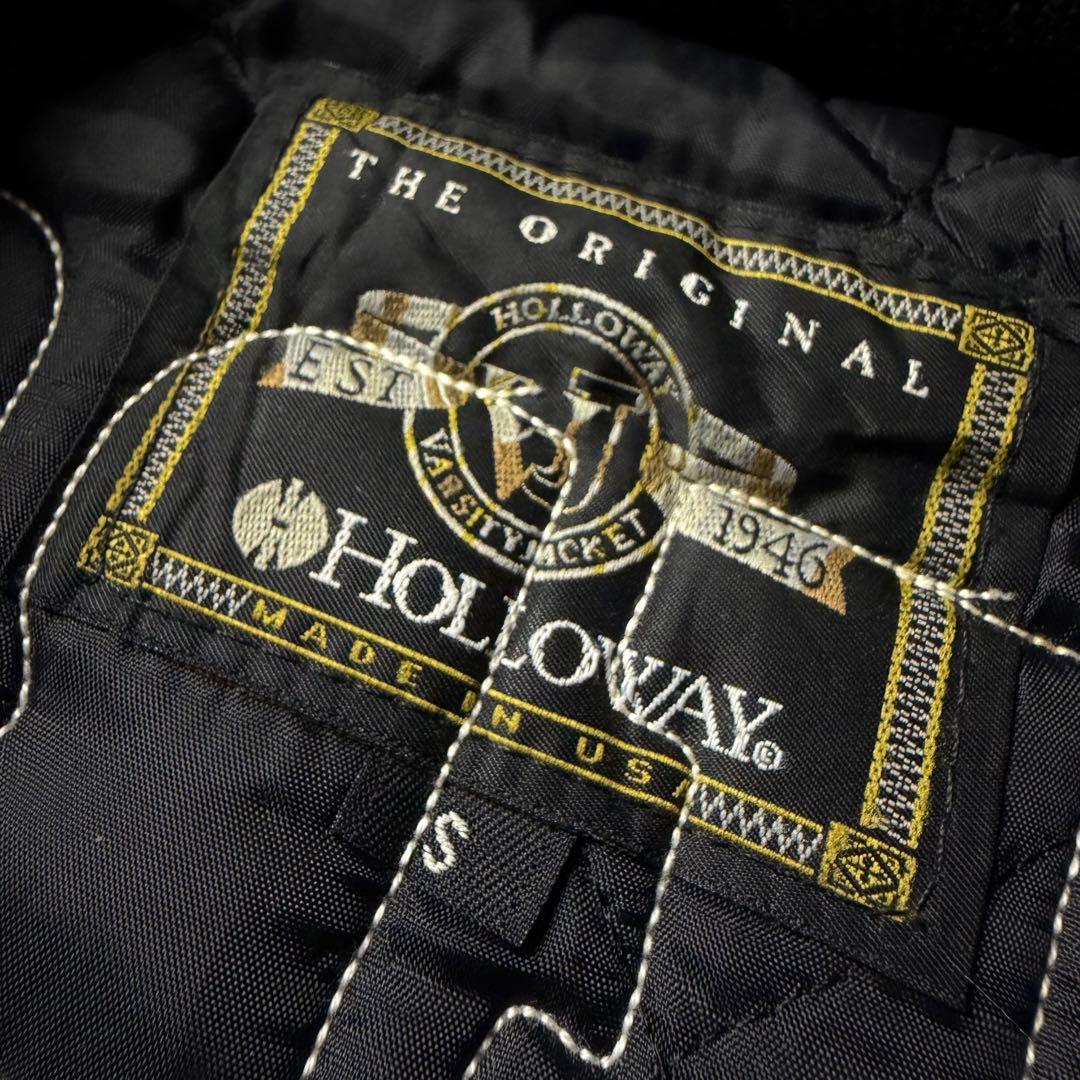 90s HOLLOWAY stadium jumper チェーンステッチ