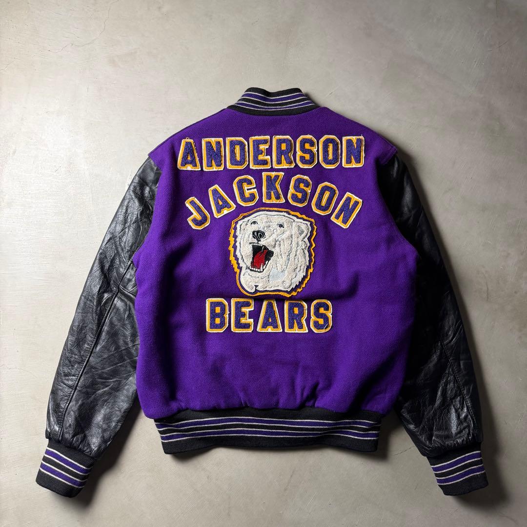 90s HOLLOWAY stadium jumper チェーンステッチ