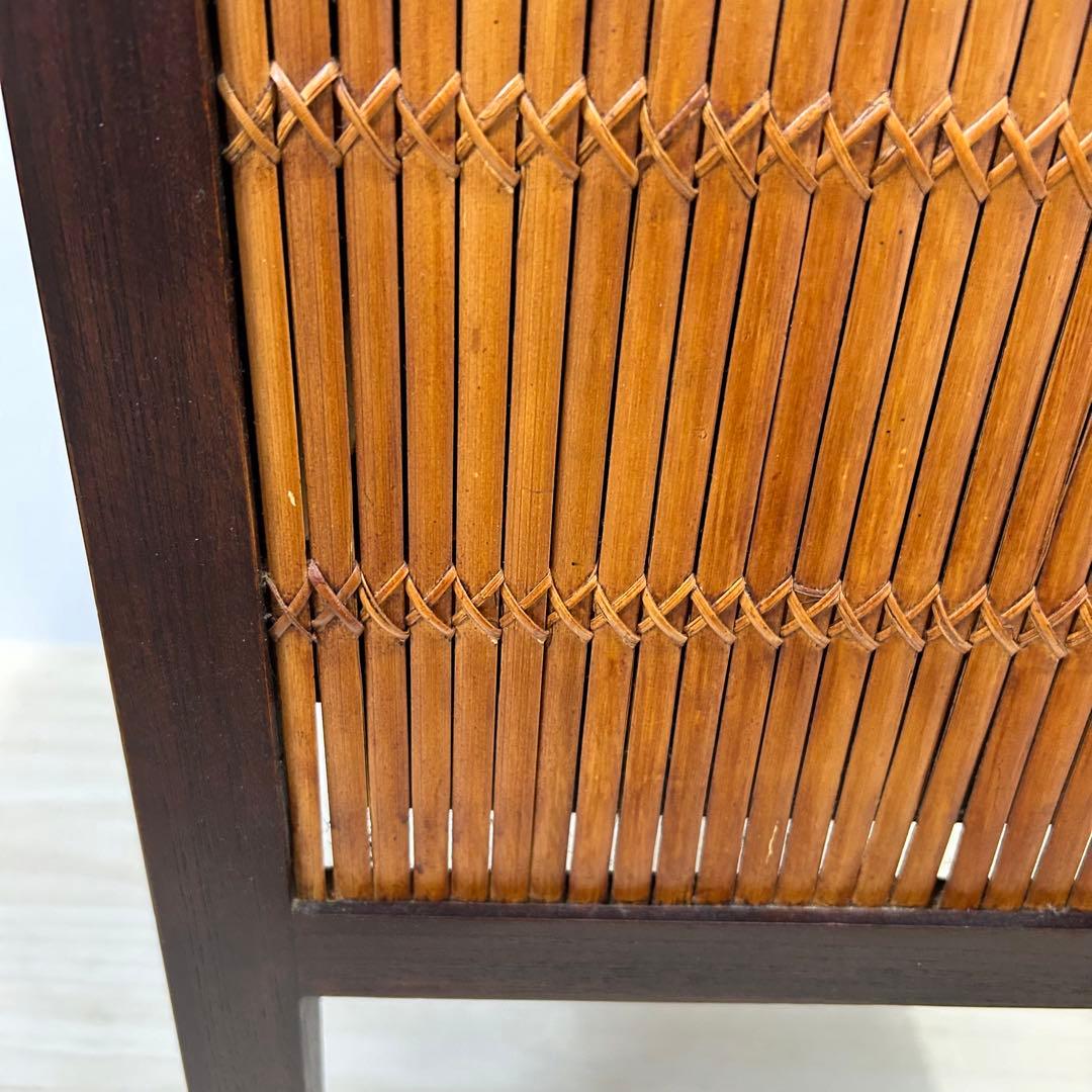 アジアン チェスト チーク無垢材 2段 木製 棚 バリ リゾート 南国風