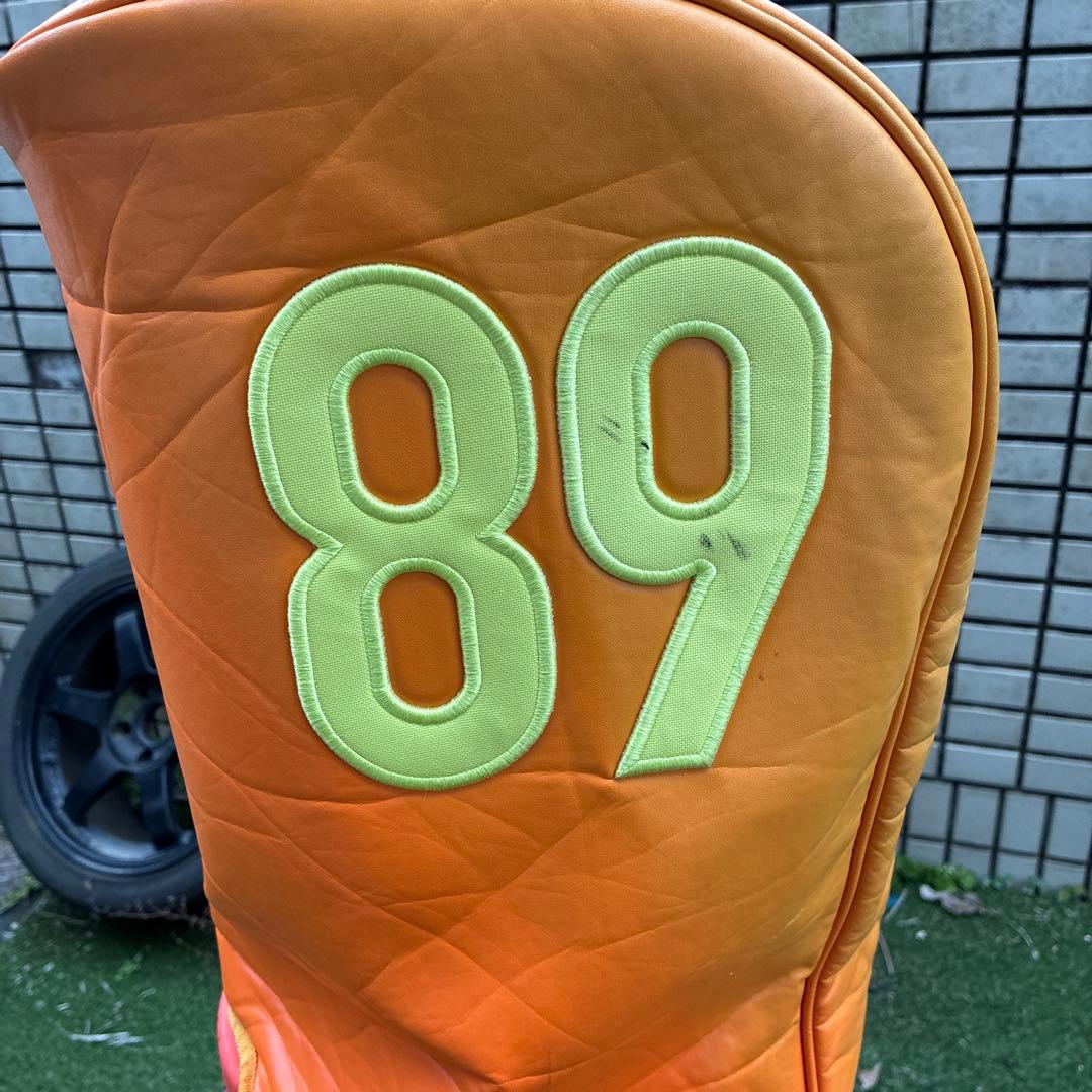 PEARLY GATES ゴルフキャディバッグ 89 オレンジ