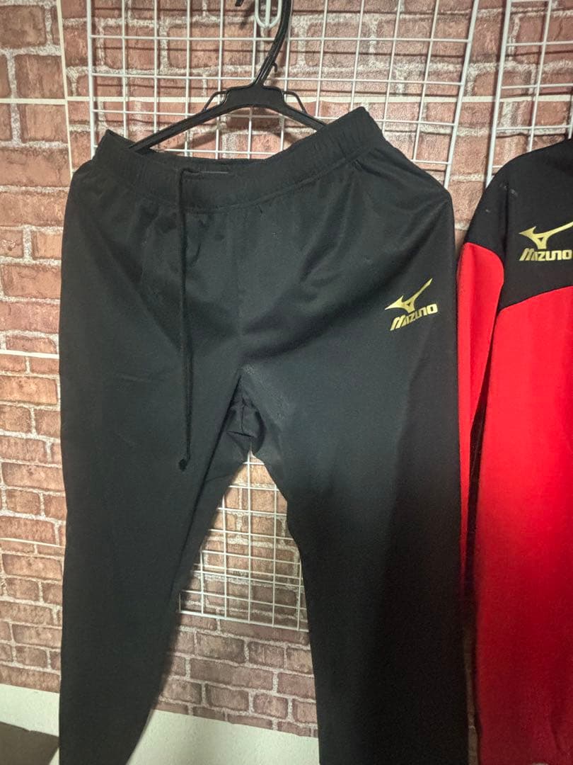 Mizuno フード付きジャージ上下セット
