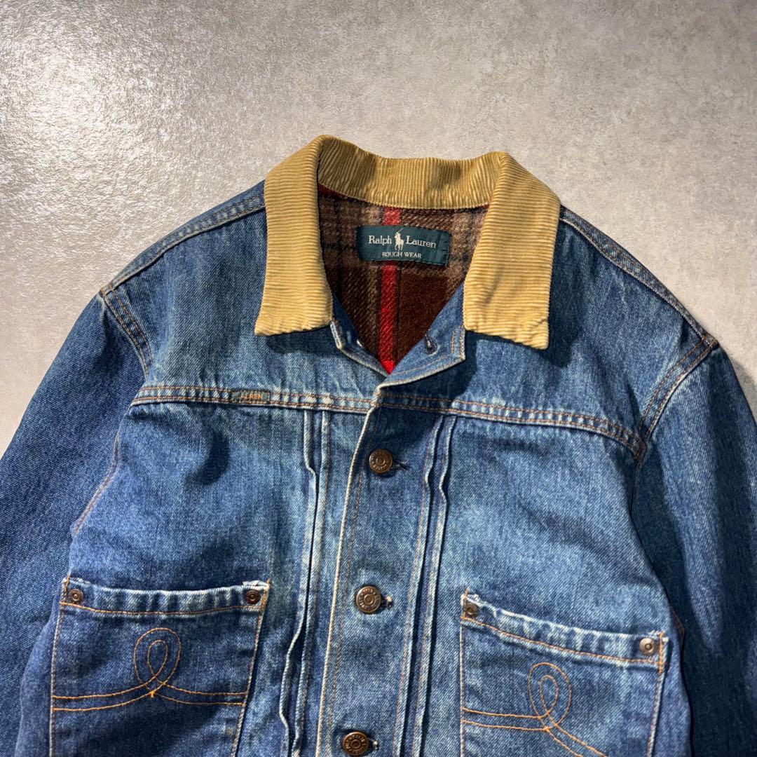 ジャケット・アウター 70s ralph lauren type 2nd denim jacket