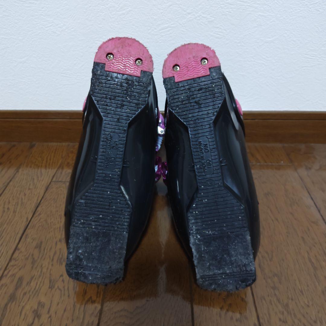 キッズスキー板(140cm)、ブーツ(24cm)、ストック(95cm)セット