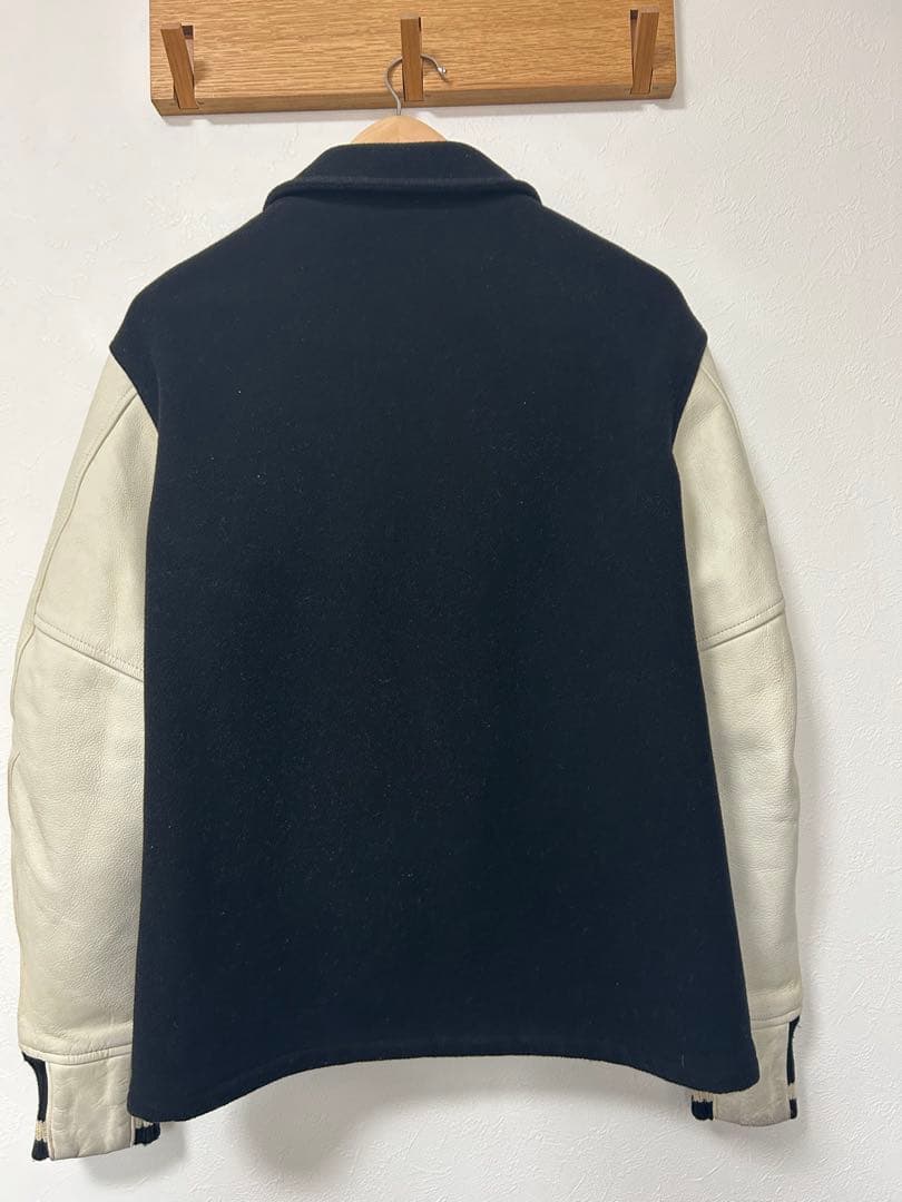 JUNYA WATANABE スタジャン Mサイズ ブラック/ホワイト