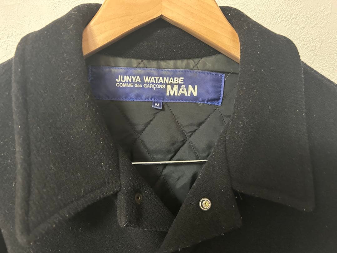 JUNYA WATANABE スタジャン Mサイズ ブラック/ホワイト