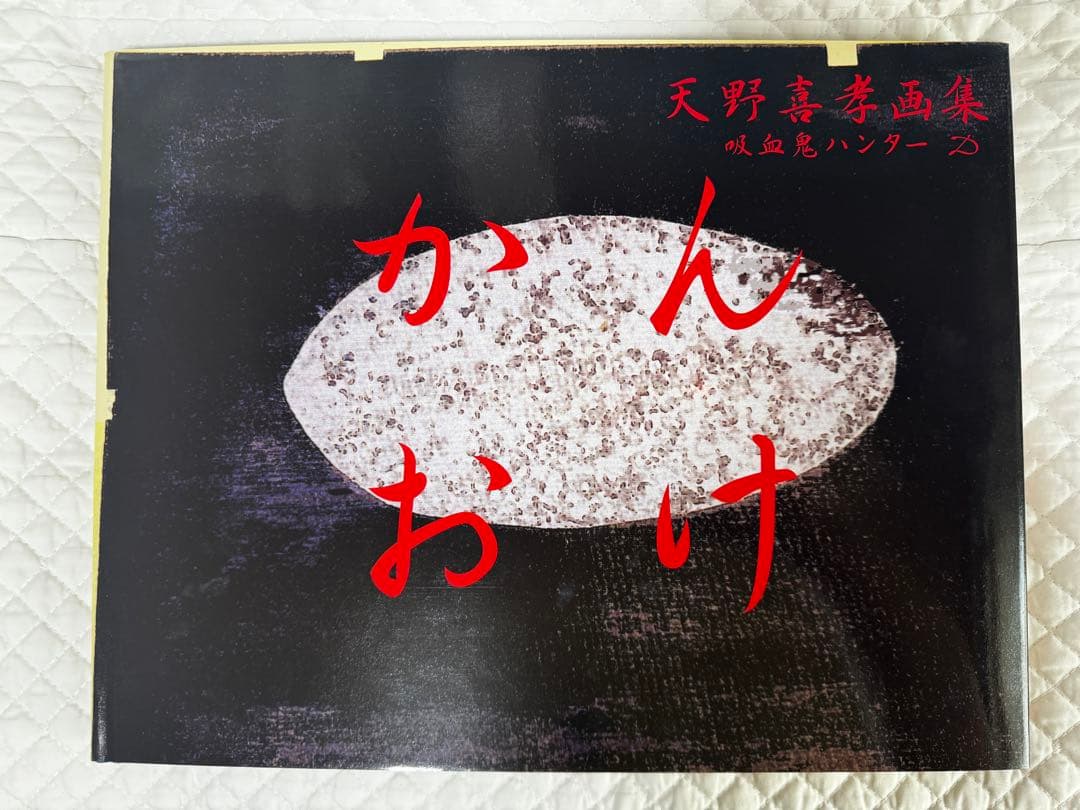 天野喜孝画集 吸血鬼ハンターD かんおけ （非売品オリジナルポスター付き）