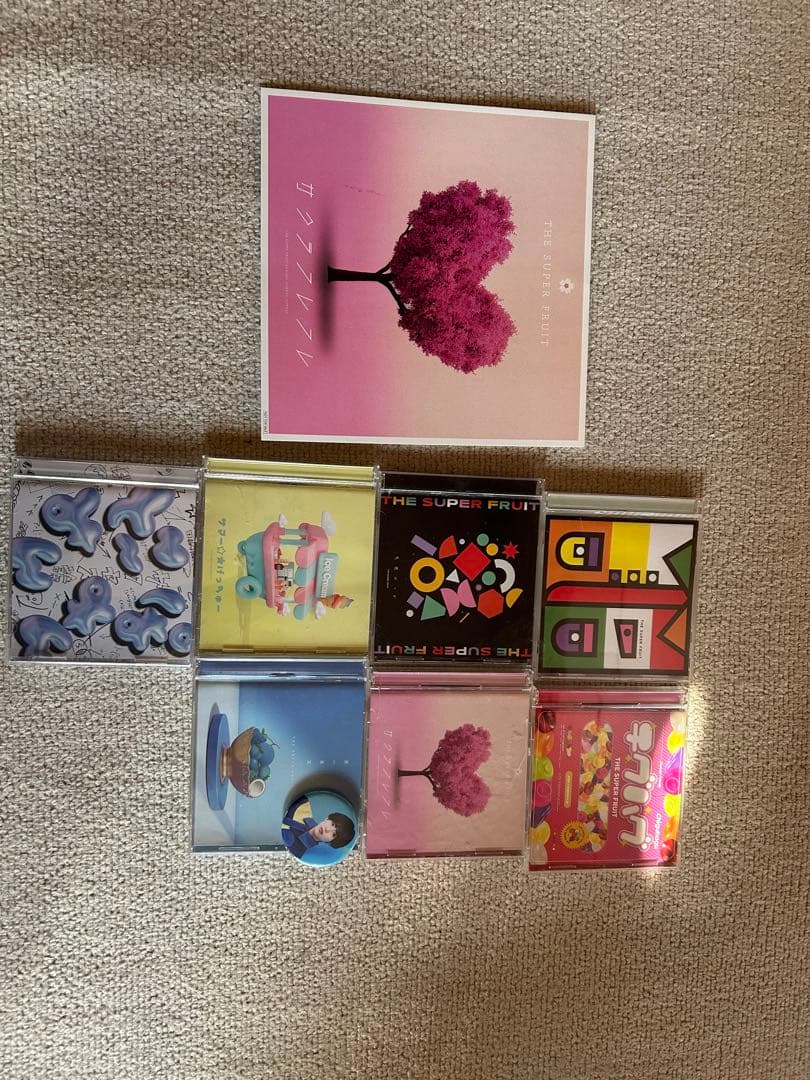 CD、DVD、トレカ