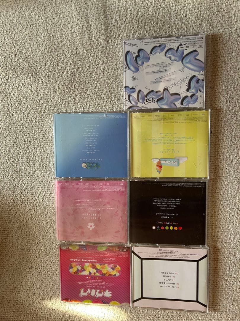 CD、DVD、トレカ
