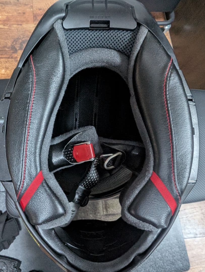 SHOEI GT-Air3 パールブラック　サイズM B+COMSX1付