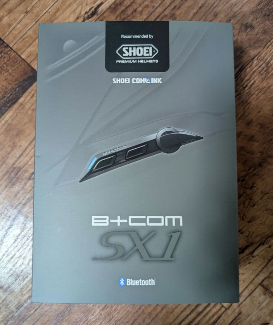 SHOEI GT-Air3 パールブラック　サイズM B+COMSX1付