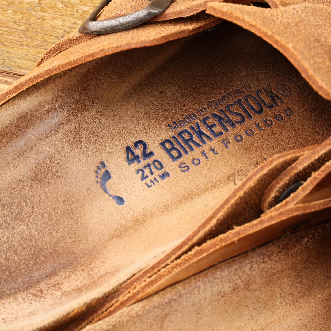 BIRKENSTOCK BOSTON ボストン ブラウン 41 NARROW