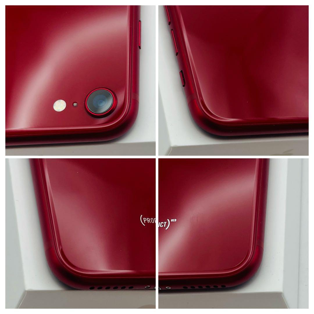 iPhone SE3 レッド SIMフリー バッテリー100%