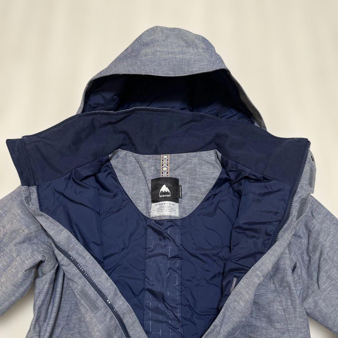 BURTON ジャケットフード付き　スノーボードウェア レディース　S