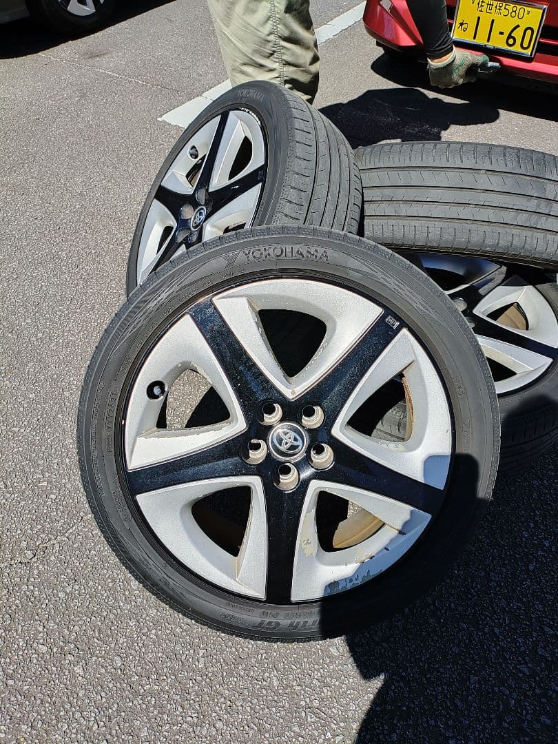 プリウス ZVW50系 純正 17インチアルミホイール