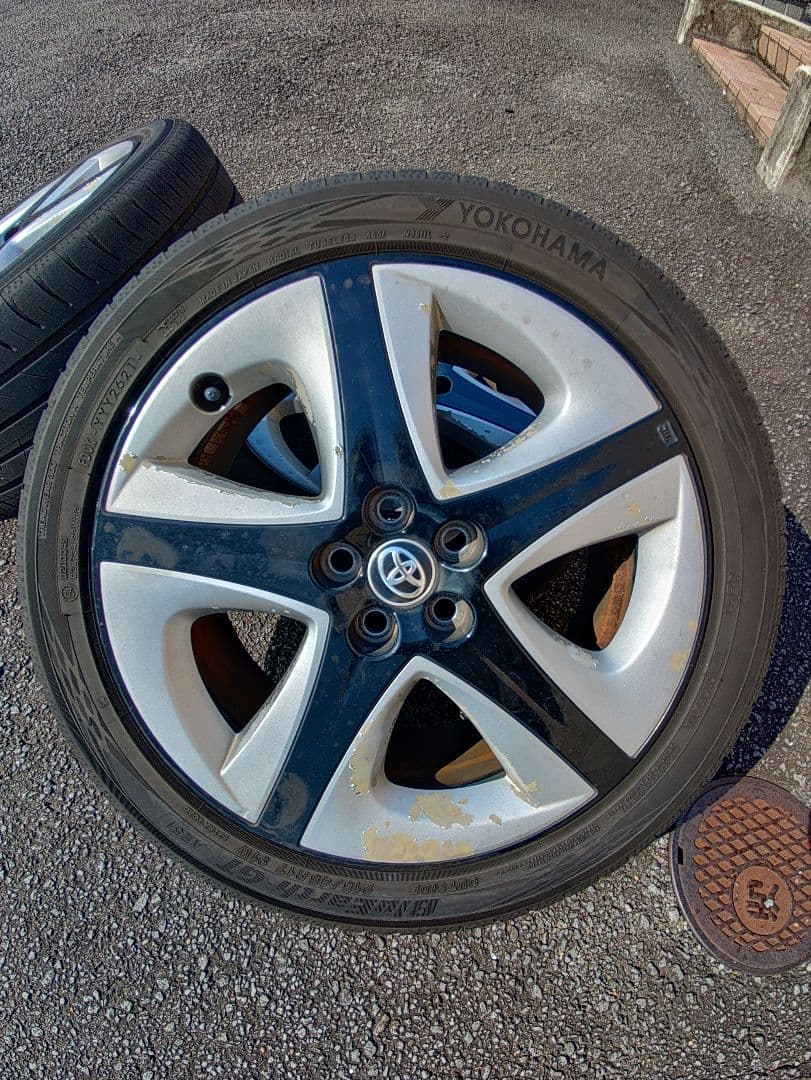 プリウス ZVW50系 純正 17インチアルミホイール