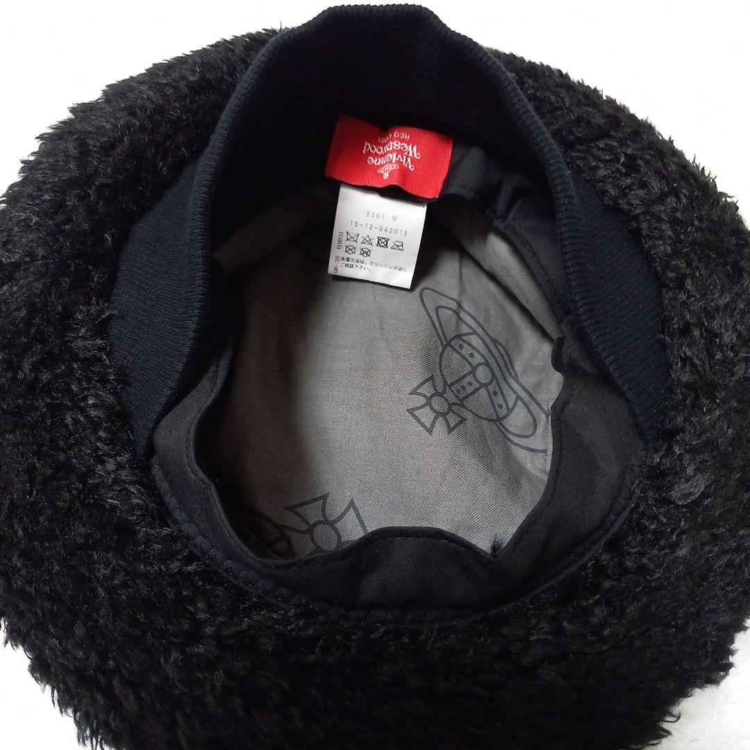 ☆美品☆ Vivienne Westwood リブ付き ボア バケット ハット
