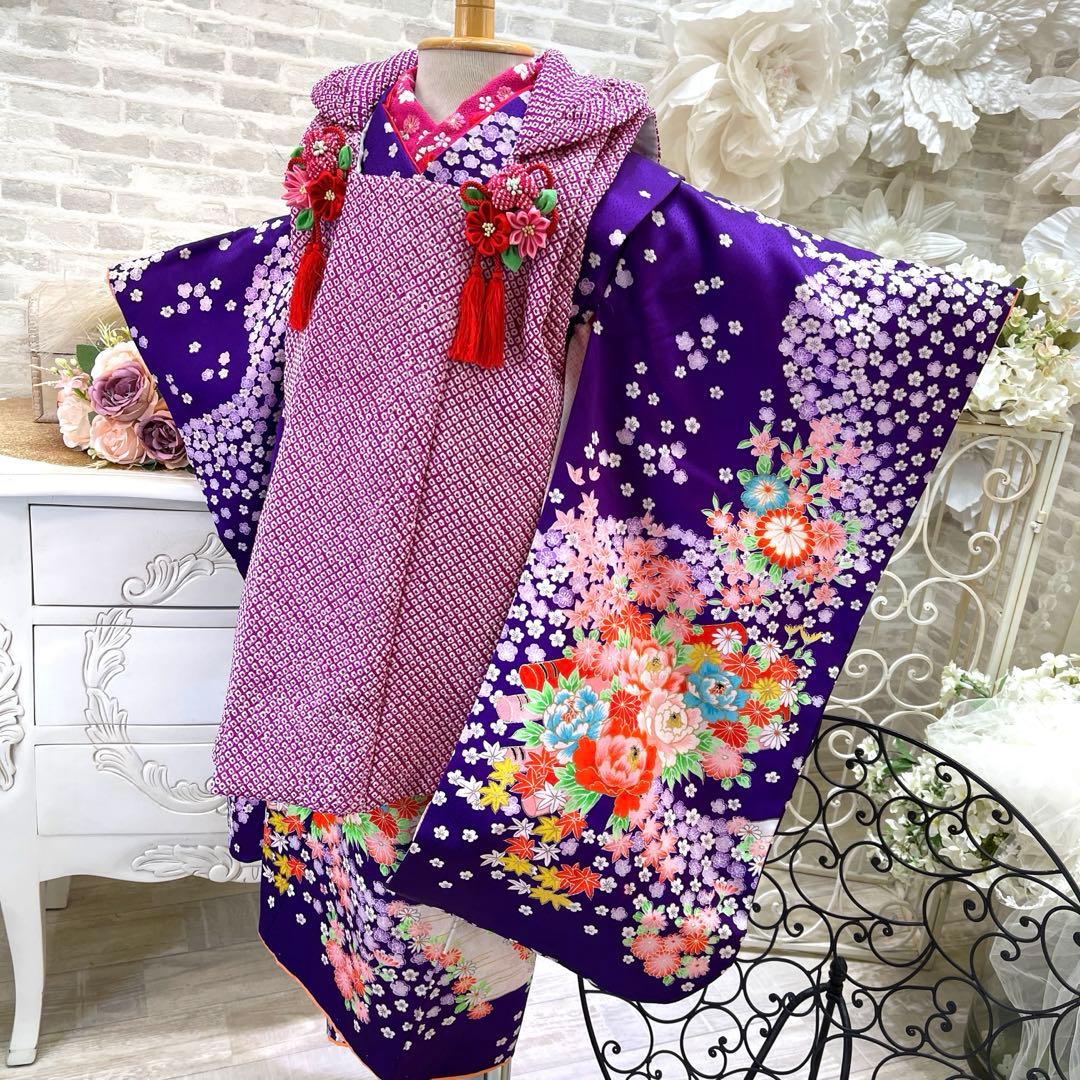 あずき★七五三被布セット★3歳女の子