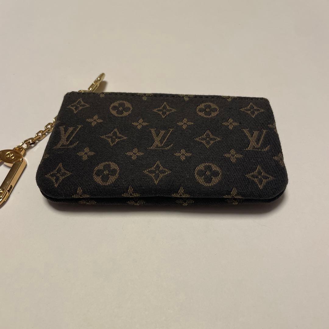 【美品】LOUIS VUITTON ミニポーチ モノグラム ミニラン エベヌ