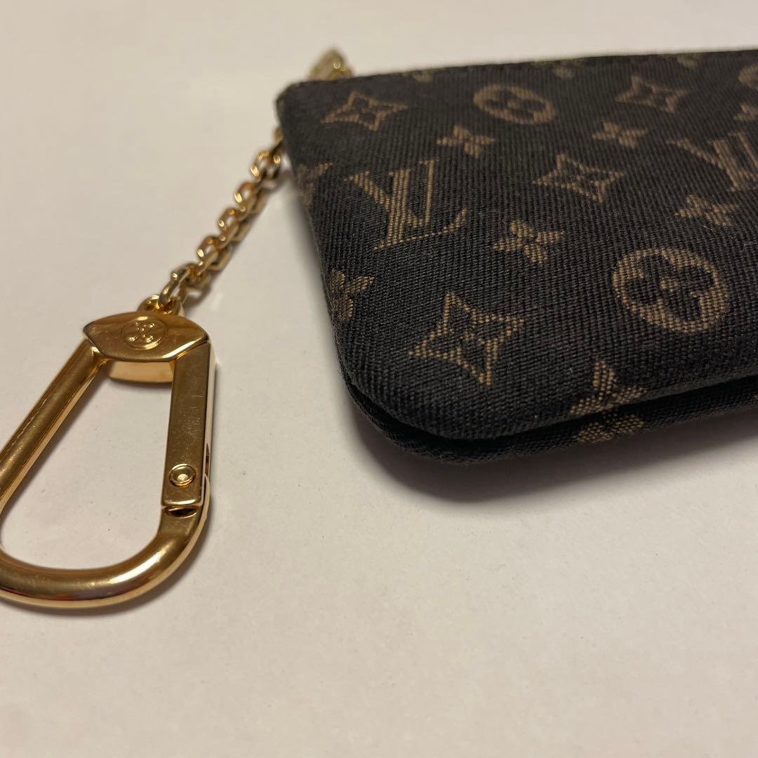 【美品】LOUIS VUITTON ミニポーチ モノグラム ミニラン エベヌ