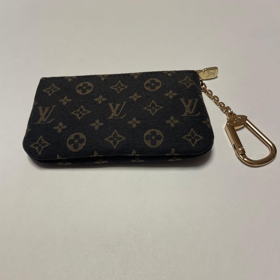 【美品】LOUIS VUITTON ミニポーチ モノグラム ミニラン エベヌ