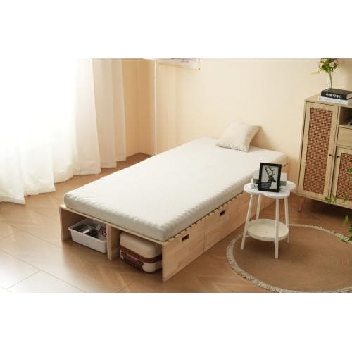 ハイタイプ】【パレットベッド×8枚】パレットベッド 天然木 すのこベッド ロー