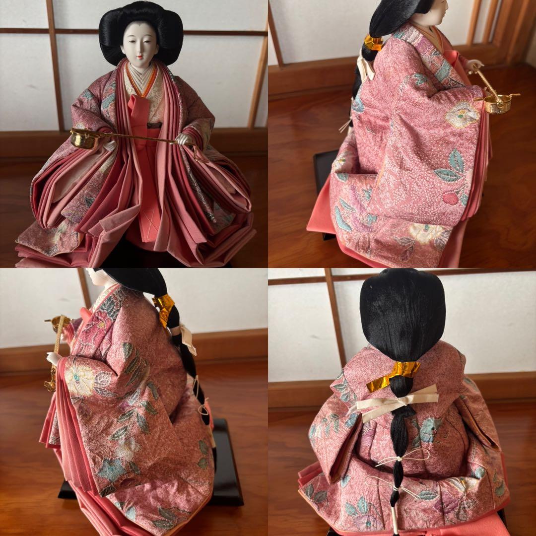 山本寛斎　お雛様と三人官女と小物類