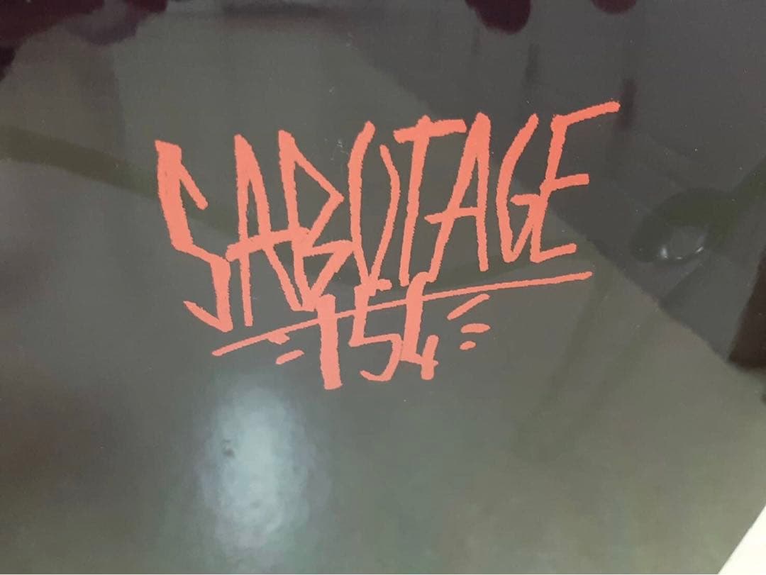 SLOMON　サボタージュ　リミテッドモデル　154cm　サロモン　スノーボード