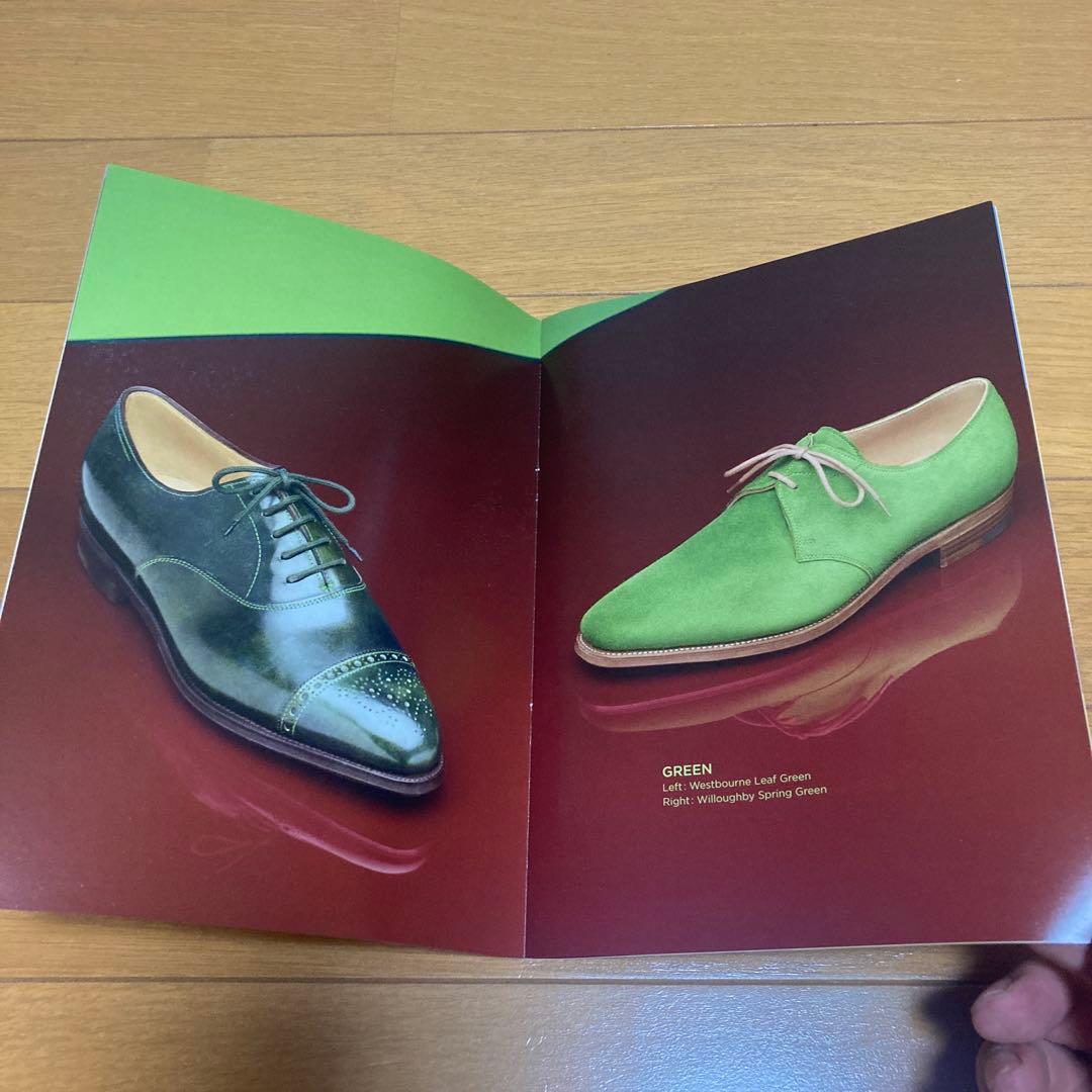 ポールスミス　JOHN LOBB グリーン スエード ドレスシューズ