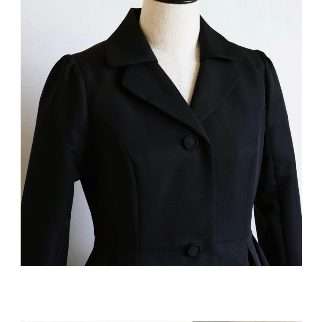 グログランタフタ エレガント チェスターコート