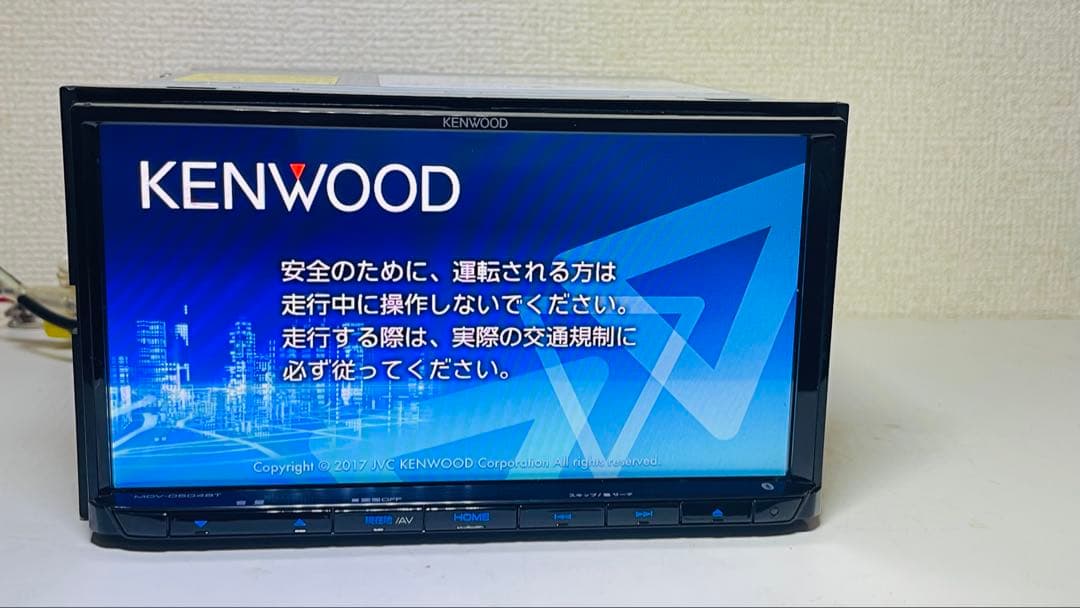 カーナビ　ケンウッド KENWOODケンウッド　MDV-504BTナビ