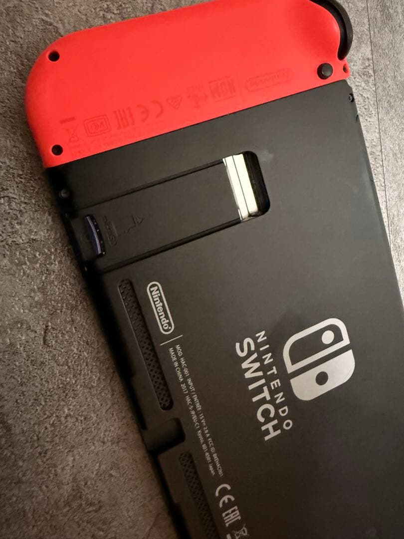 Nintendo Switch 青/赤 本体 128GB SD付き