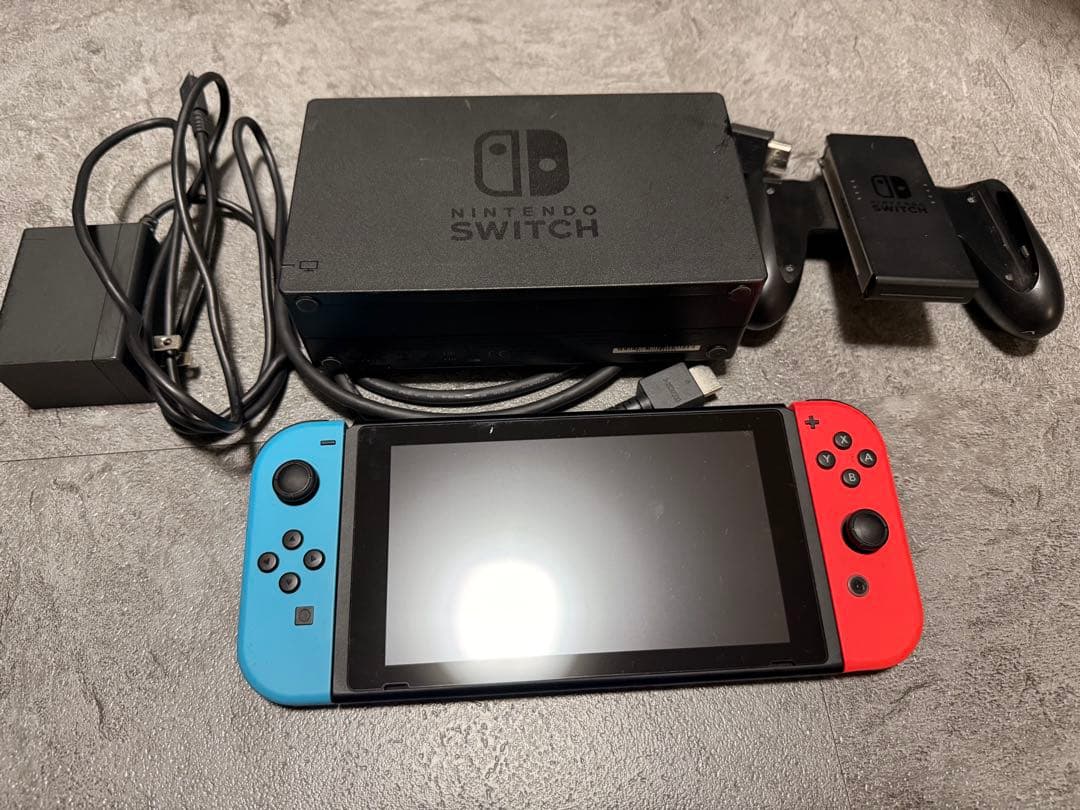 Nintendo Switch 青/赤 本体 128GB SD付き
