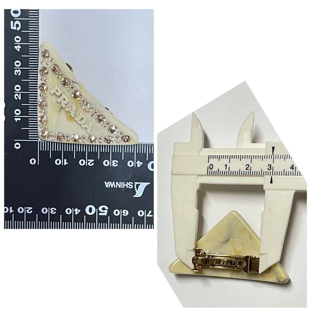 PRADAプラダ　ヘアピン　ミニバレッタ　❤︎