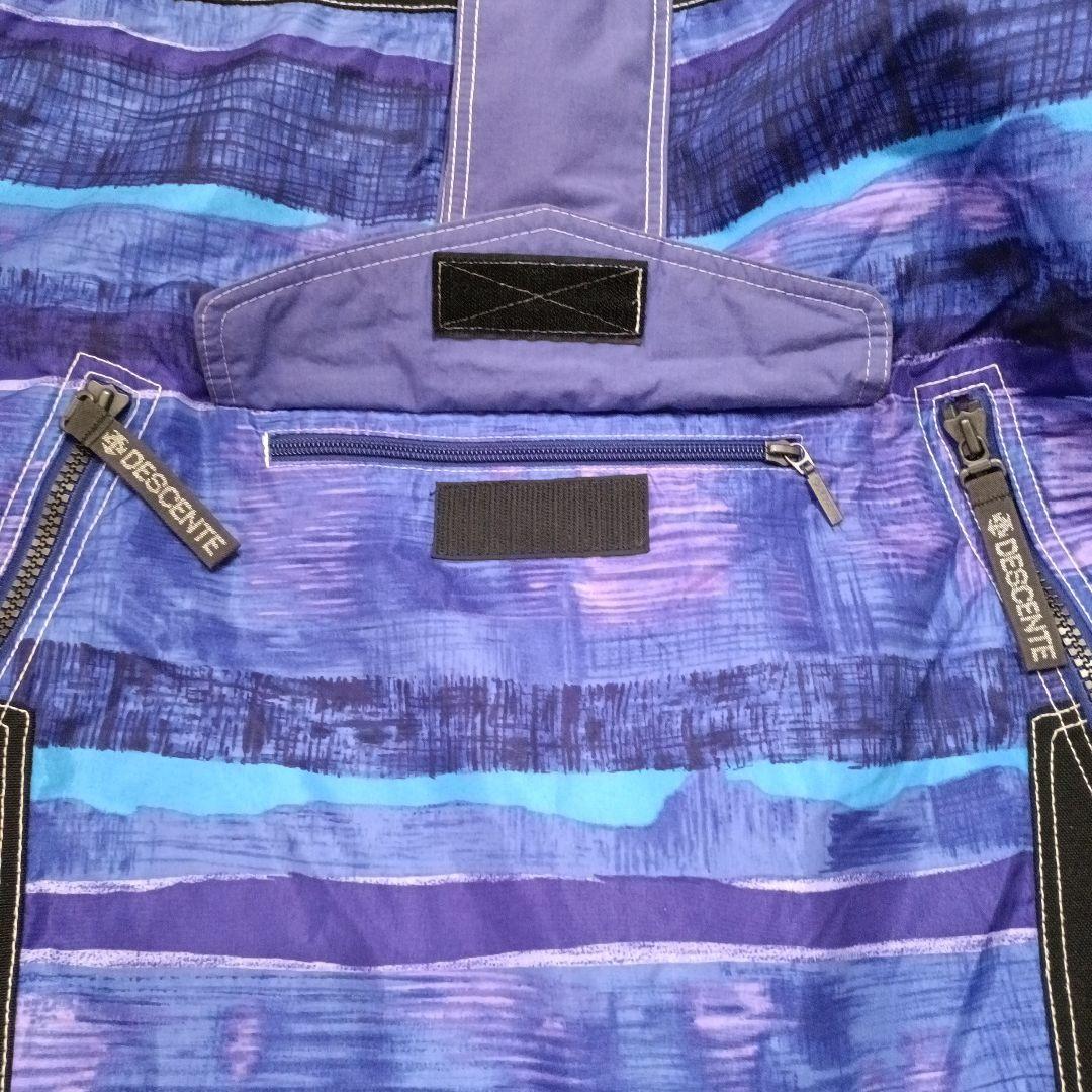 【a2201】DESCENTE スノーボード スキー ウェア XL ブルー