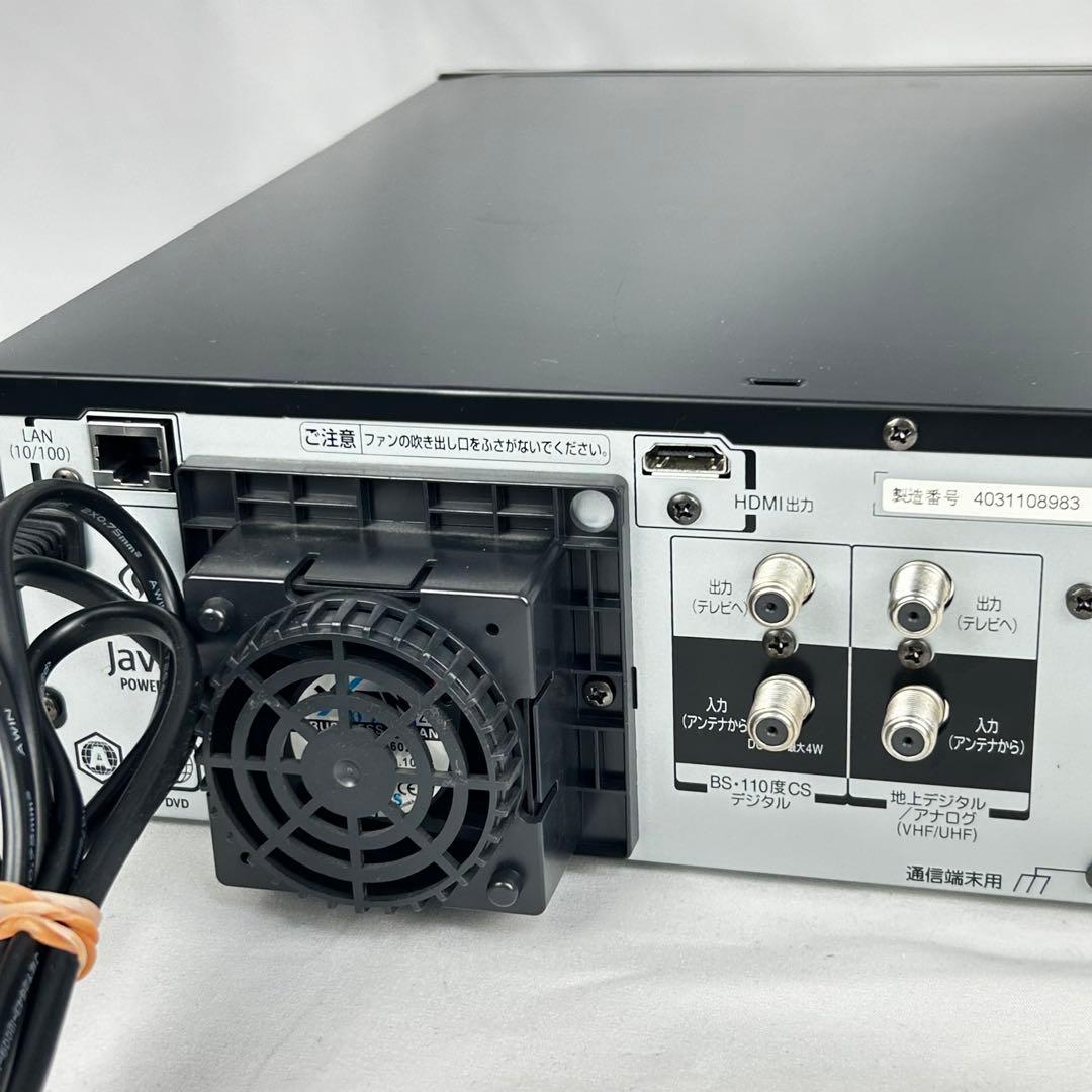 東芝 VHS一体型 ブルーレイ HDD レコーダー D-BW500 リモコン