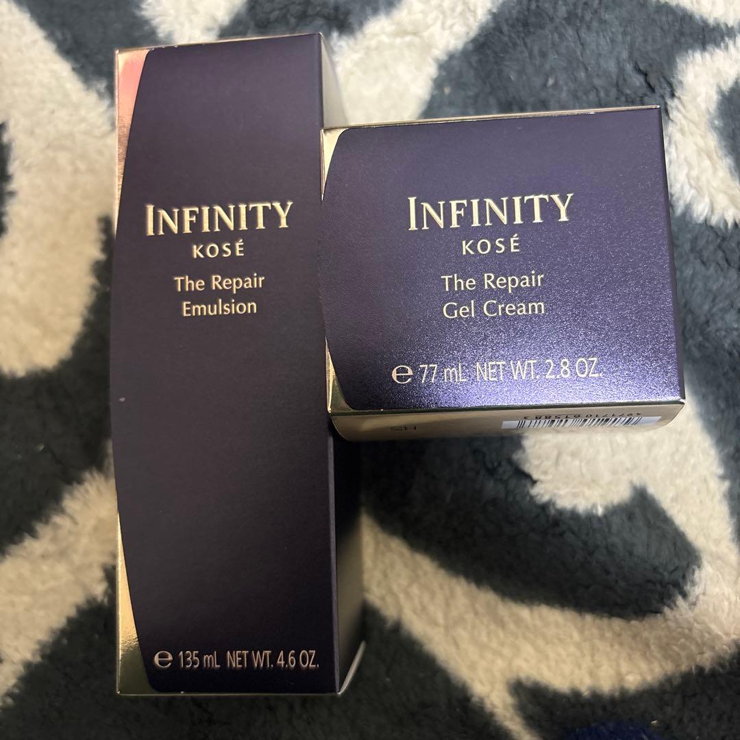 KOSÉ INFINITY ザ リペア エマルジョン & ジェルクリーム