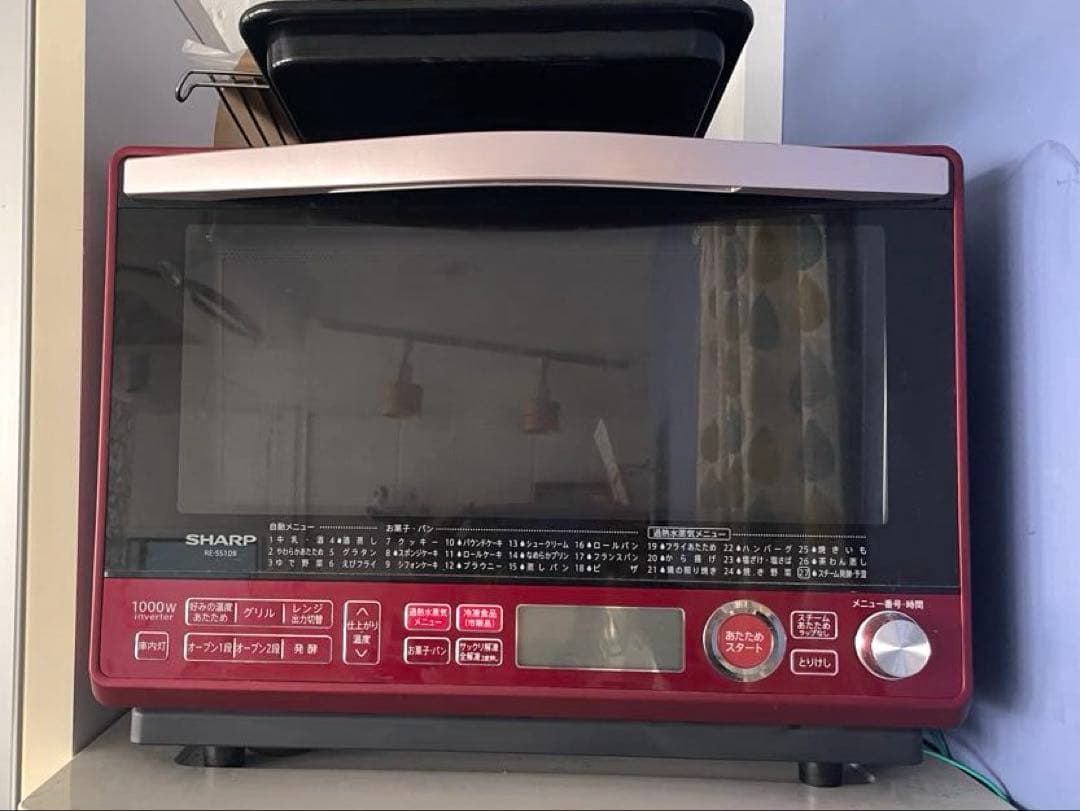 美品！使用頻度少！SHARP オーブンレンジ RE-SS10B ２段1000W