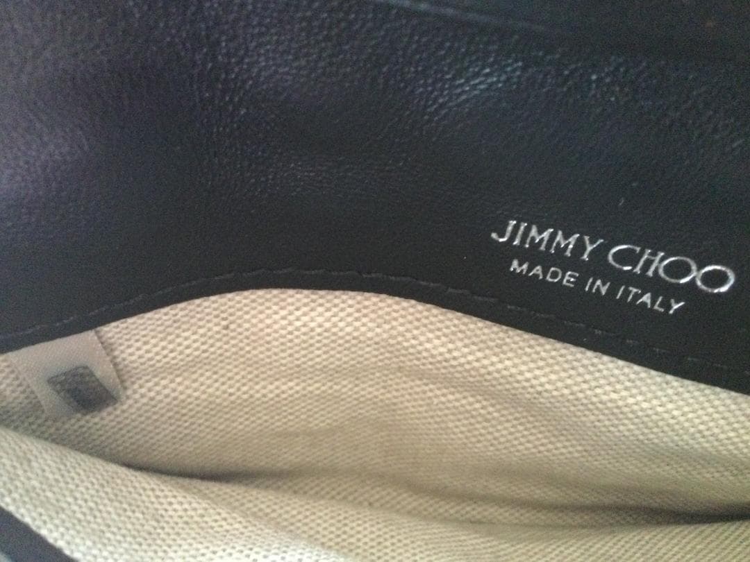 ジミーチュウ長財布シルバーJIMMY CHOO Nino Silver Mix