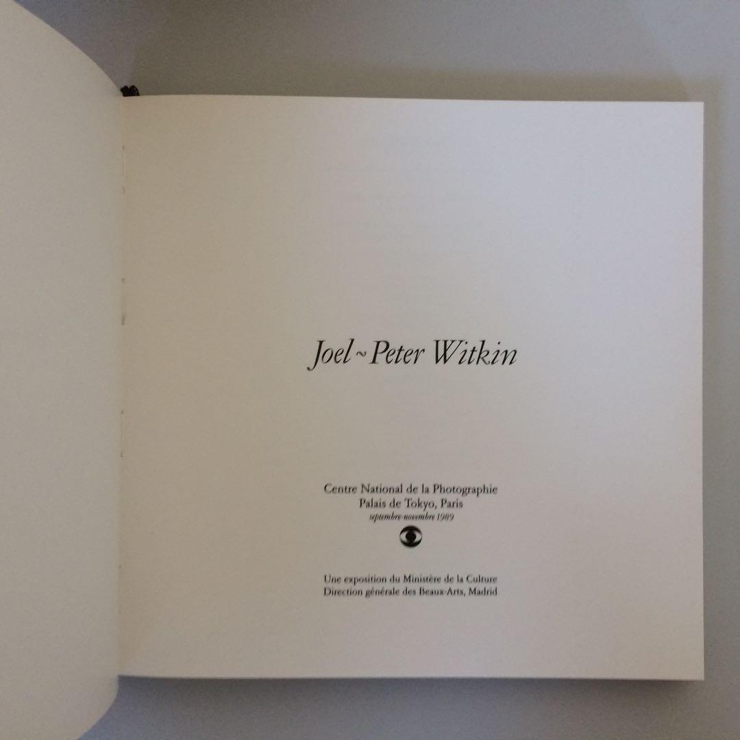 美品★Joel Peter Witkin 展覧会図録／ウィトキン 写真集