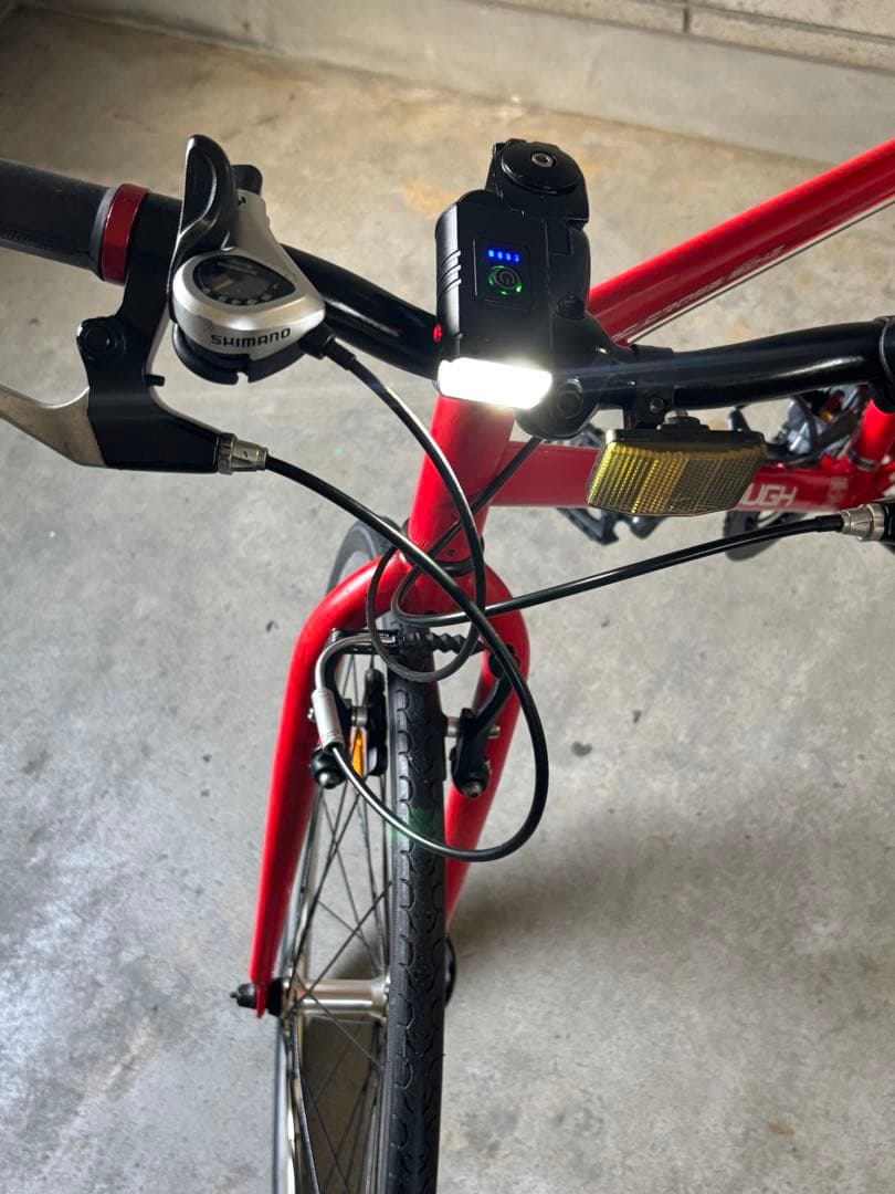 りんさん専用「赤 クロスバイク (700c)」[配達可能]