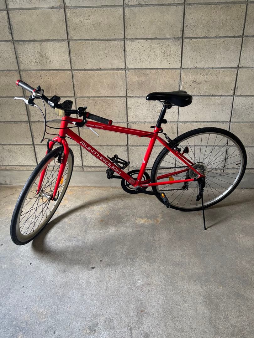 りんさん専用「赤 クロスバイク (700c)」[配達可能]