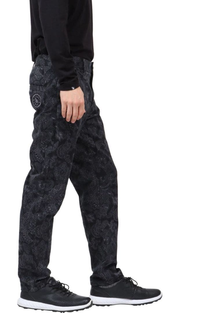 新品未使用　GOTHA GOLF ストレッチペイズリー柄パンツ L