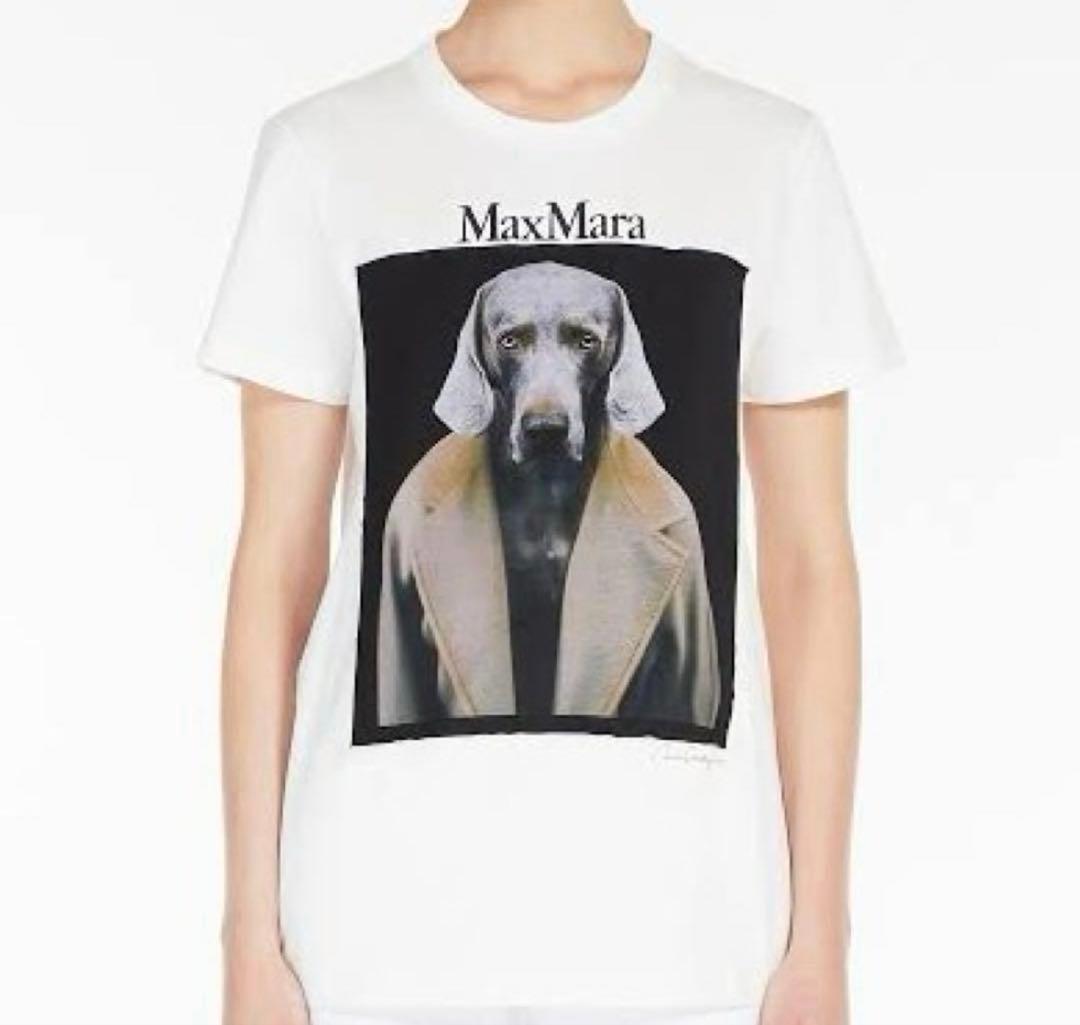 【Max Mara】DOG プリントティーシャツ